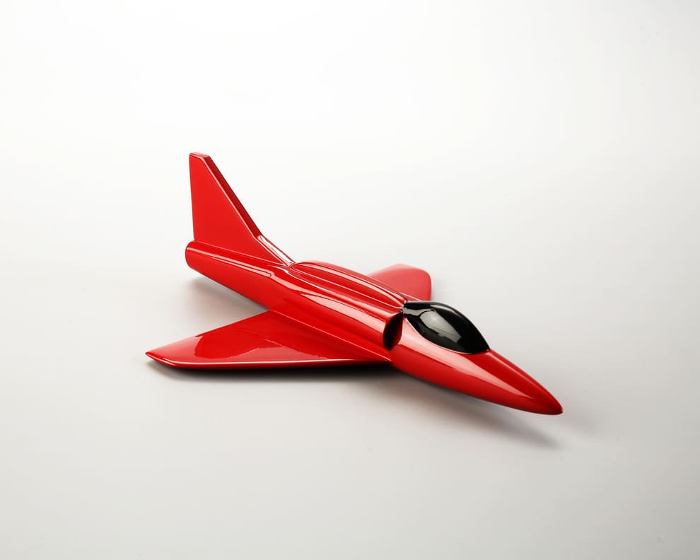 how-to-paint-3d-prints_painted 3d printed plane